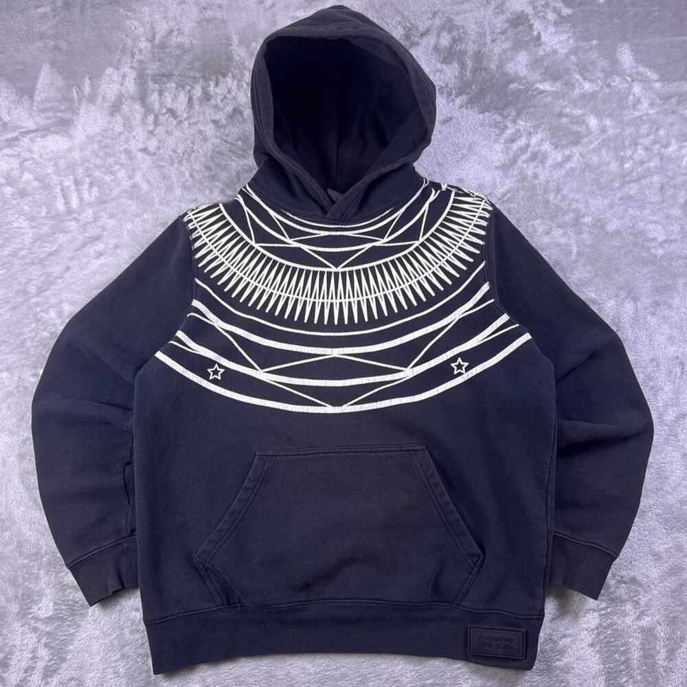 Rocawear Blak Is the New Black Hoodie Men’s M Jay-Z Y2K Graphic Faded